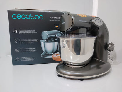 BATIDORA AMASADORA CECOTEC CECOMIXER COMPACT 1200W, 6 FUNCIONES BOL DE 5,6 L