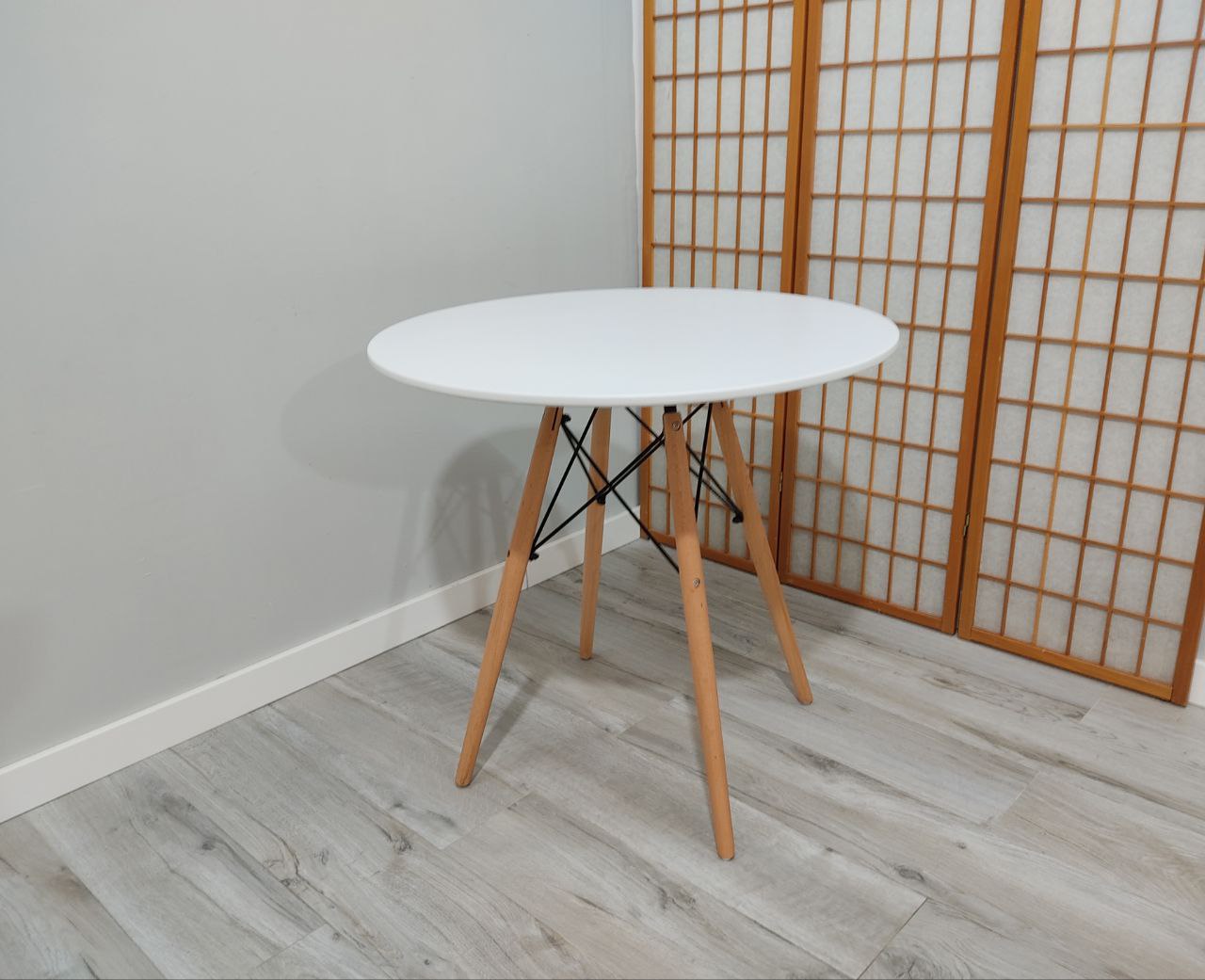 CONJUNTO DE MESA MÁS CUATRO SILLAS DINAMARCA ESTILO NÓRDICO