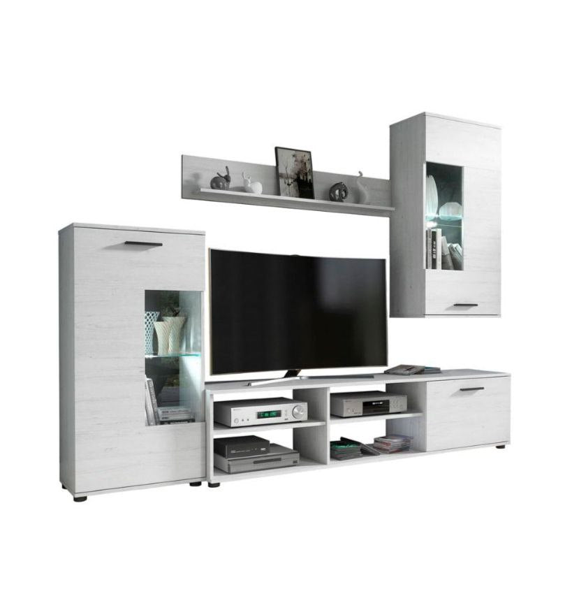 MUEBLE SALÓN COMEDOR ANTIGONA CON LUCES LED 229 CM