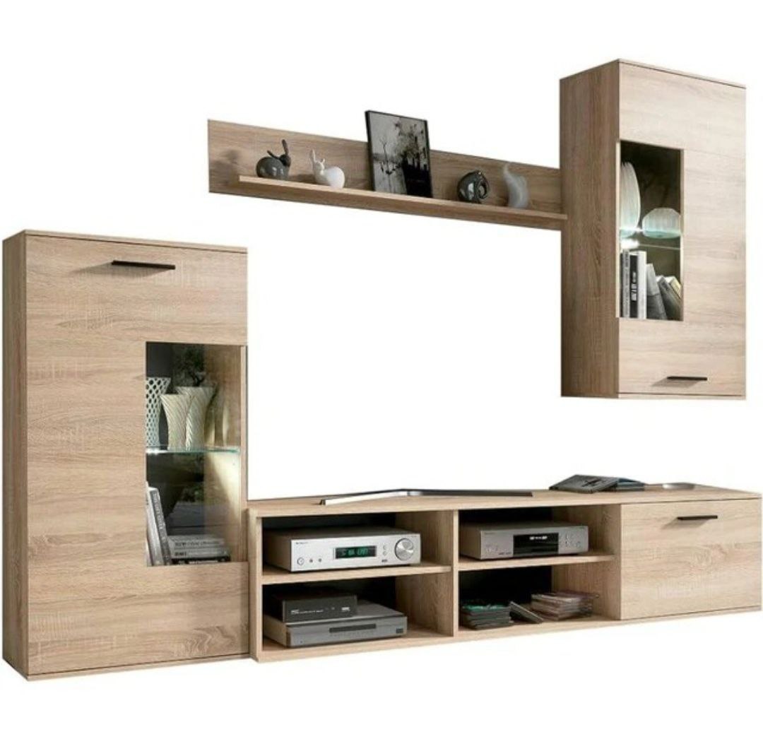 MUEBLE SALÓN COMEDOR ANTIGONA CON LUCES LED 229 CM