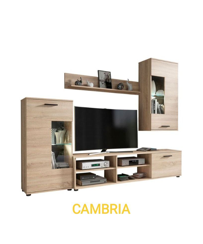 MUEBLE SALÓN COMEDOR ANTIGONA CON LUCES LED 229 CM