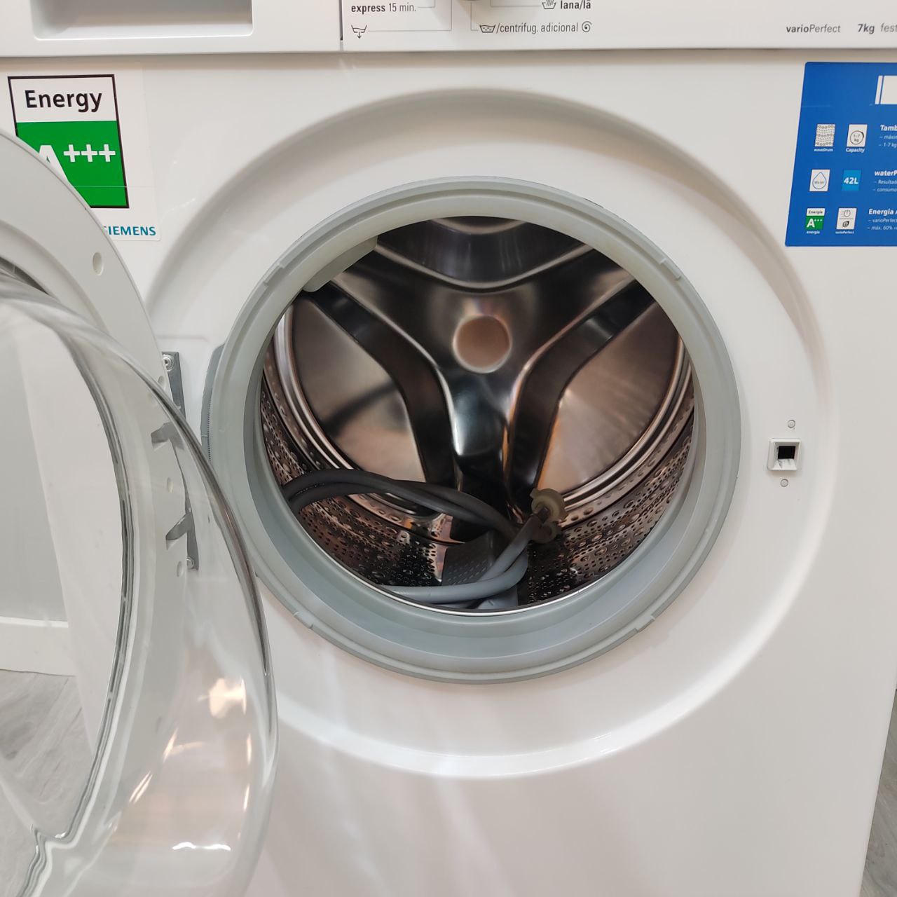 LAVADORA SIEMENS WM12Q470EE 7KG A+ SEMINUEVA