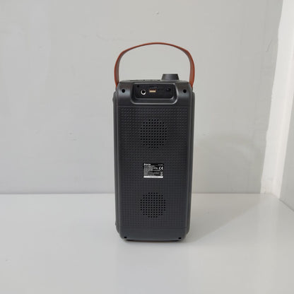 ALTAVOZ PORTÁTIL DENVER BTV-230MK2 – 100W, BLUETOOTH, LUCES LED Y KARAOKE