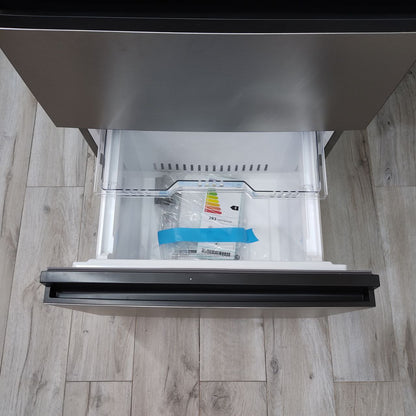 FRIGORÍFICO COMBI HAIER HTW5620ENMG – 414L, ACERO INOXIDABLE, EFICIENTE Y TECNOLÓGICO