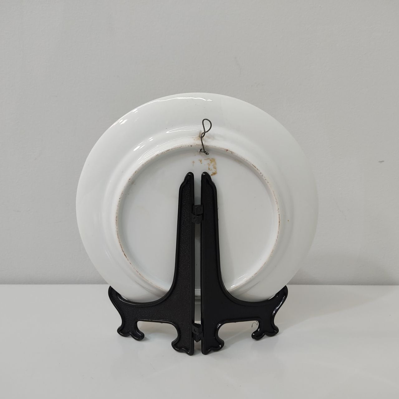 PLATO DE COLECCIÓN DEL BARÇA – ESCUDO CENTRAL Y BORDES DORADOS