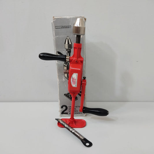 TALADRO MANUAL DE CARPINTERÍA WUTO – VINTAGE