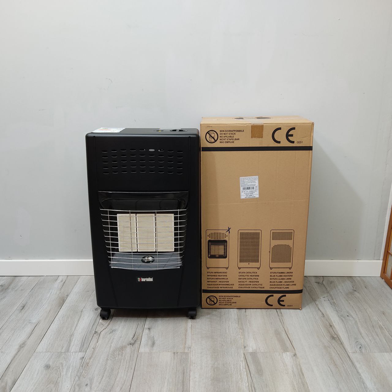 ESTUFA DE GAS BARTOLINI PRIMAVERA I – INFRARROJOS, 2900W, EFICIENCIA Y CONFORT
