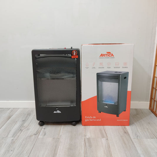 ESTUFA DE GAS ÁRTICA AEA2300 – LLAMA AZUL, 3200W, SISTEMA OXI-STOP
