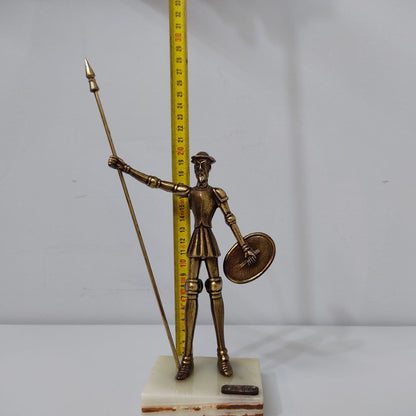 FIGURA BRONCE DON QUIJOTE – BASE MÁRMOL