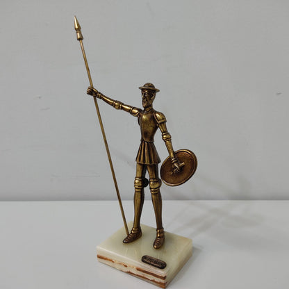 FIGURA BRONCE DON QUIJOTE – BASE MÁRMOL