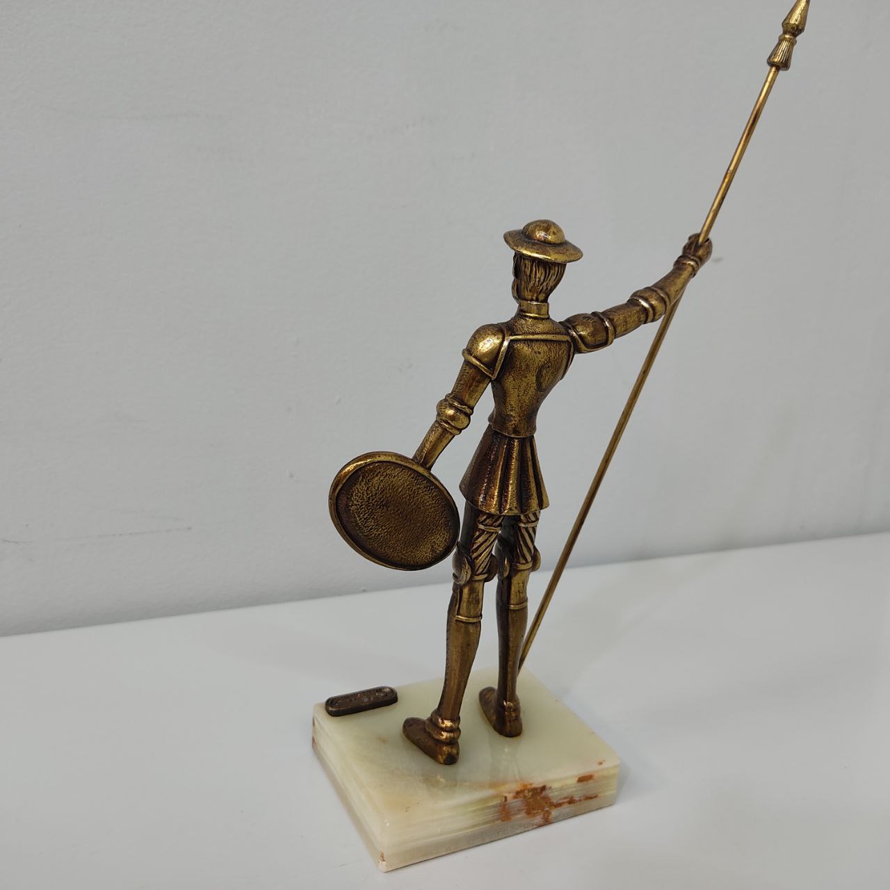 FIGURA BRONCE DON QUIJOTE – BASE MÁRMOL