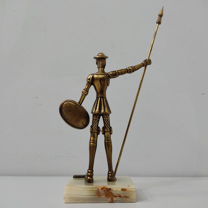 FIGURA BRONCE DON QUIJOTE – BASE MÁRMOL