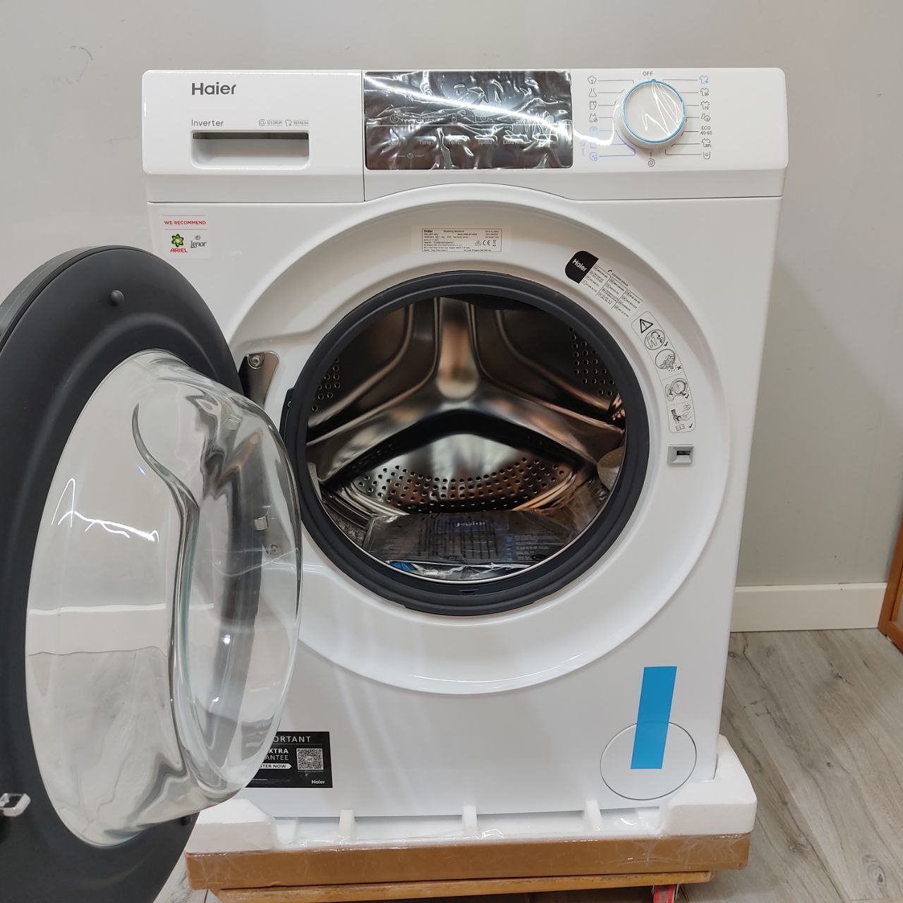 LAVADORA HAIER 8K A+++ MOTOR INVERTER