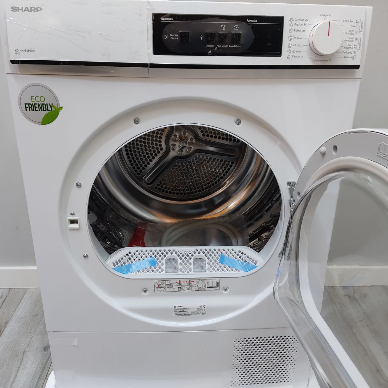 SECADORA SHARP 8K CONDENSACIÓN BOMBA CALOR