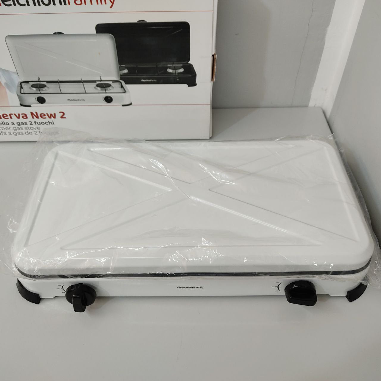 HORNILLO DE GAS MELCHIONI MINERVA 2 – COMPACTO, POTENTE Y PERFECTO PARA COCINAR AL AIRE LIBRE