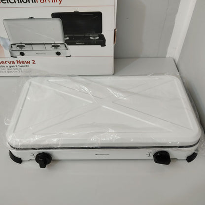 HORNILLO DE GAS MELCHIONI MINERVA 2 – COMPACTO, POTENTE Y PERFECTO PARA COCINAR AL AIRE LIBRE