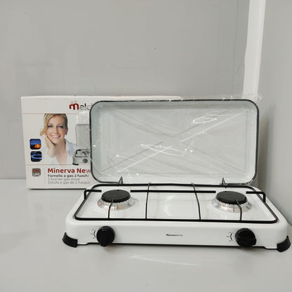 HORNILLO DE GAS MELCHIONI MINERVA 2 – COMPACTO, POTENTE Y PERFECTO PARA COCINAR AL AIRE LIBRE