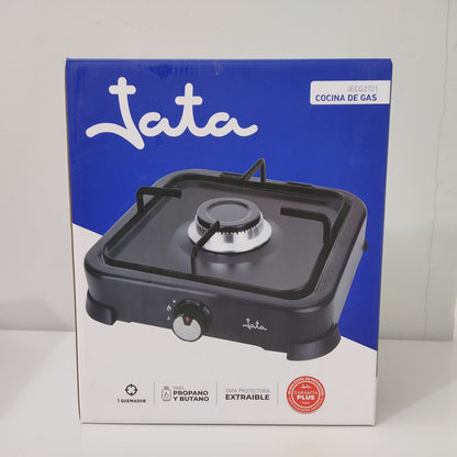 HORNILLO DE GAS JATA JECG2721 – COMPACTO, EFICIENTE Y CON TAPA PROTECTORA