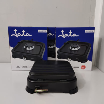 HORNILLO DE GAS JATA JECG2721 – COMPACTO, EFICIENTE Y CON TAPA PROTECTORA