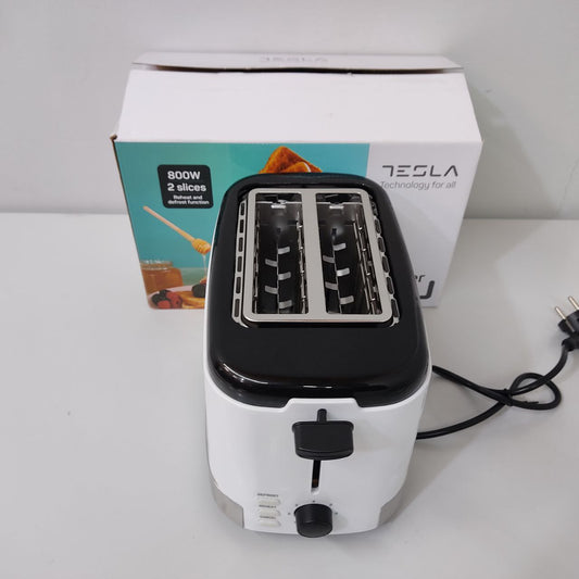 TOSTADORA TESLA TS300BWX – DISEÑO MODERNO Y FUNCIONALIDAD PARA CADA DESAYUNO