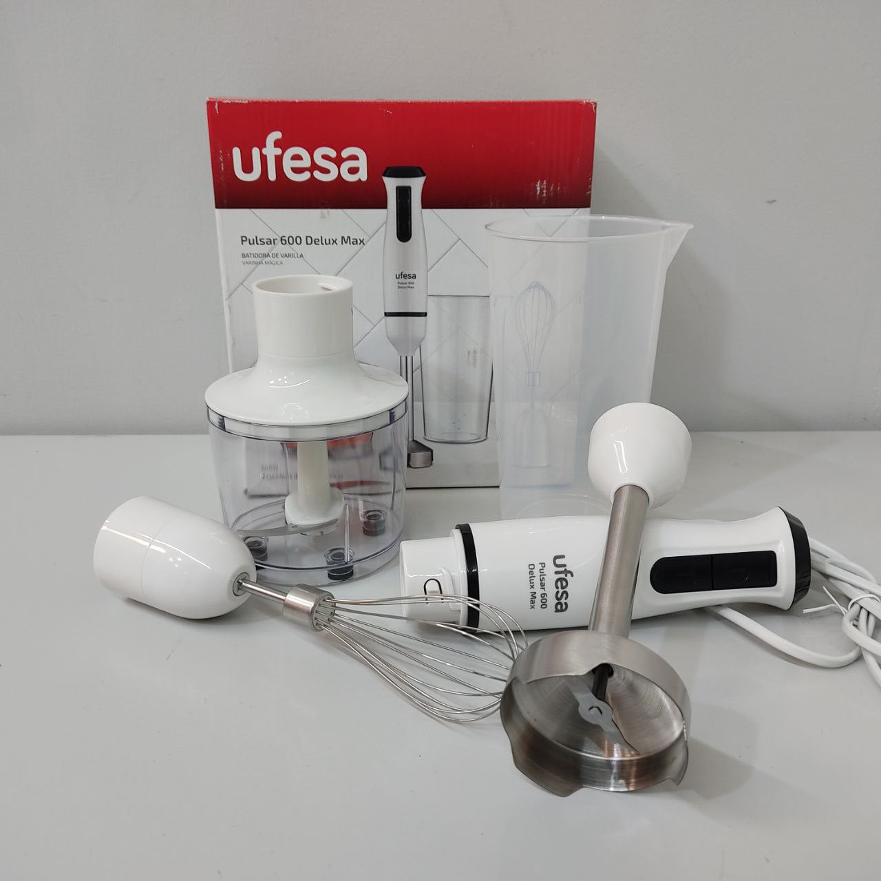 BATIDORA UFESA DELUX MAX – POTENCIA Y VERSATILIDAD PARA RESULTADOS PERFECTOS