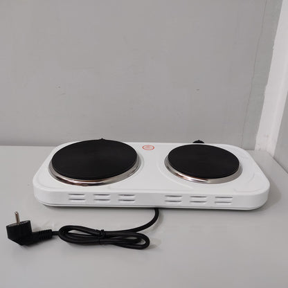 HORNILLO ELÉCTRICO TRISTAR 2500W 2 FUEGOS 15,5+18,5CM – POTENTE Y PRÁCTICO