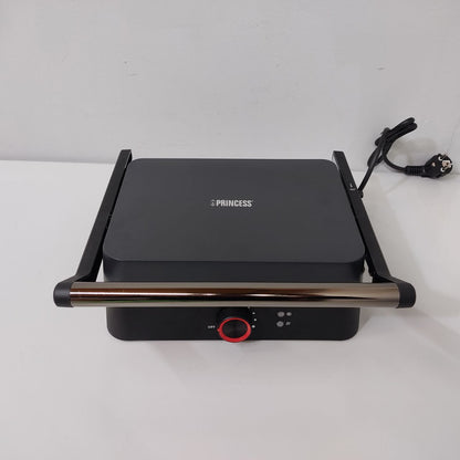 GRILL PRINCESS 1800W – SUPERFICIE XL 27,5X18CM CON TERMOSTATO AJUSTABLE