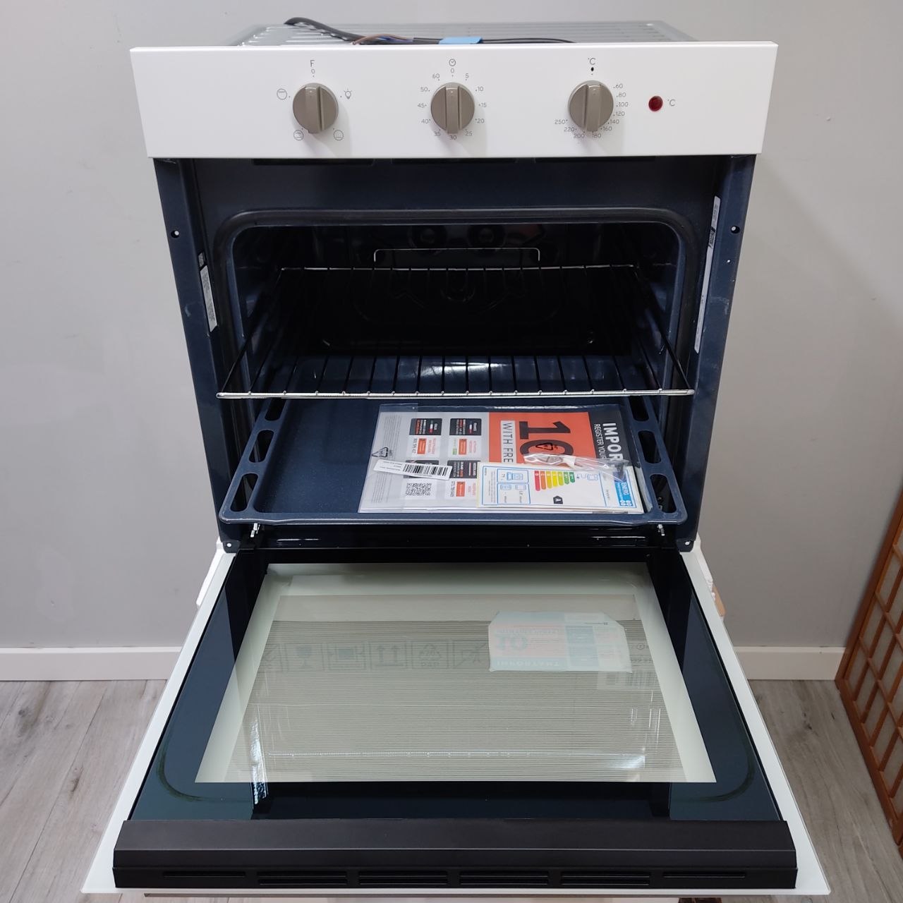 HORNO INDESIT IFW 6230 WH1 71L – MULTIFUNCIÓN, GRILL, CLASE A Y LIMPIEZA FÁCIL