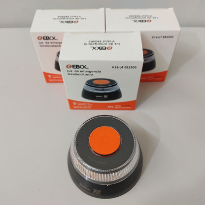 BALIZA EBOX V16 DGT – LUZ DE EMERGENCIA HOMOLOGADA, MAGNÉTICA Y DE ALTA VISIBILIDAD