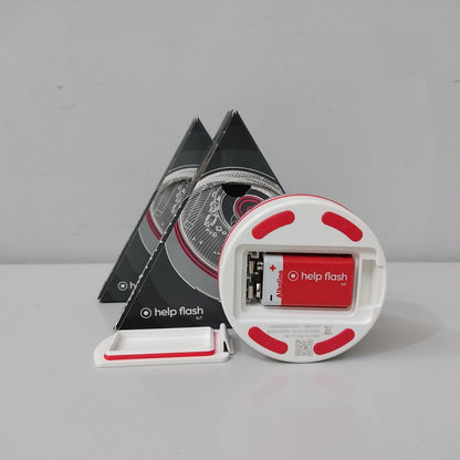 BALIZA HELP FLASH V16 DGT – LUZ DE EMERGENCIA CONECTADA, MAGNÉTICA Y GEOLOCALIZABLE