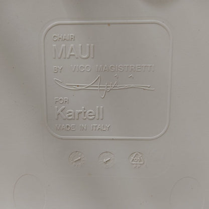 SILLAS MAUI ORIGINALES KARTELL – DISEÑO VICO MAGISTRETTI – STOCK DISPONIBLE Y PRECIO ECONÓMICO